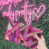 Barbie Disco Clutch