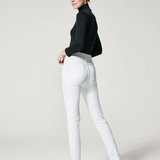 Ankle Straight Leg Jeans - White
