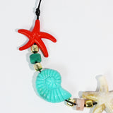 Coastal Pop Charm Cord Necklace