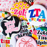 Sorority Buttons