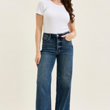 Midnight Sculpt Column Jeans