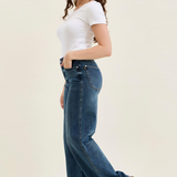 Midnight Sculpt Column Jeans