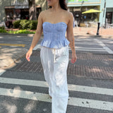 Wish It Wide Leg  - White
