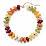 Elara Artisan Bead Necklace