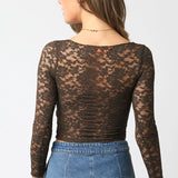 After Dark Lace Top