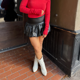 Bold Bubble Mini Skirt