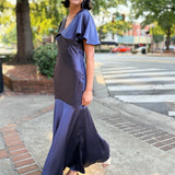 Jamie Dress - Steel Blue