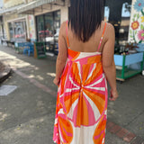 Sunset Mirage Midi Dress