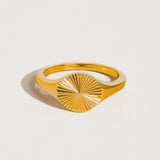 Mateo Modern Signet Ring