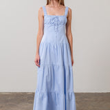 Celeste Breeze Tiered Maxi Dress