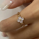 Finn Flower Chain Ring