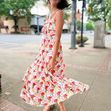 Wildflower Whimsy Midi Dress