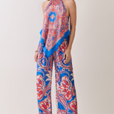Sienna Paisley Scarf Halter Top