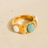 Laurent Natural Stone Ring