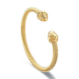 Regal Twist Cuff Bracelet