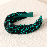 Knotted Sequin Headband - Multiple Colors