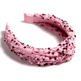 Knotted Sequin Headband - Multiple Colors