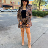 Sharon Animal Print Coat