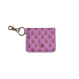 ID Wallet Pink Floral Block