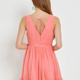 Take The Leap Mini Dress In Rose