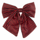 Red & Black Carly Hair Bow