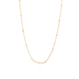 14K Gold Filled Plus Satellite Chain Necklace