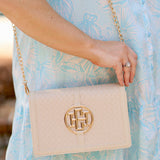 Cecilia Circle Logo Handbag