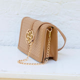 Cecilia Circle Logo Handbag