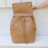 Bennett Backpack Woven Tan