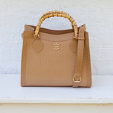 Palmer Tote Woven Tan
