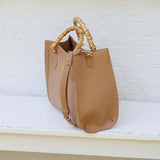 Palmer Tote Woven Tan