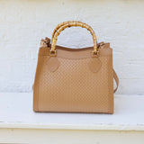 Palmer Tote Woven Tan