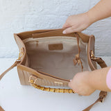 Palmer Tote Woven Tan