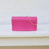 Brynleigh Clutch Crossbody Hot Pink EC