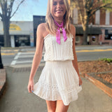 Luna Smocked Spaghetti Strap Dress