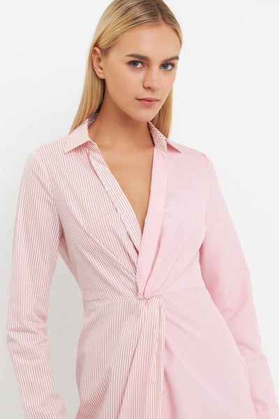 Sunday Stripes Shirt Dress
