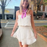 Luna Smocked Spaghetti Strap Dress