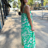 Ocean Waves Cami Swing Maxi