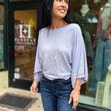 Amber Breeze Sweater - Violet Tune