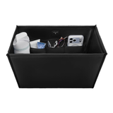 Midnight Black Jelly Tote Bag Organizer Insert