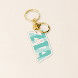 Sorority Stripes Acrylic Keychain