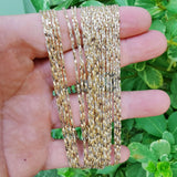 18'' Layering Spiral Chain Dainty Necklace