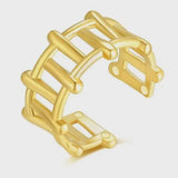 Chunky Gold Adjustable Ring