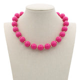 Malibu Pink Pearl Necklace