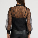 Lizette LS Lace Top