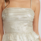 Clementina Peplum Dress