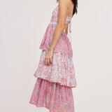 Paisley Tiered Maxi Dress