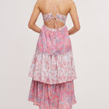 Paisley Tiered Maxi Dress