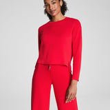 Air Essentials LS Side Slit Top