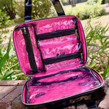 Punta Cana Large Case Black Patent Sq